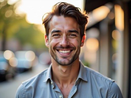 User-generated AI avatar with artistic filters